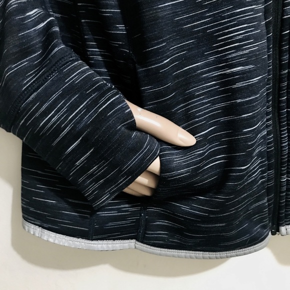 GAP GAPFit Athletic Track Gym Running Zippered Jacket sz M - Picture 5 of 13